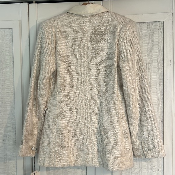 NEW ALIX OF BOHEMIA Denali snow glaze blazer jacket in snow Sz S - Picture 12 of 13